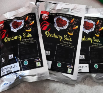 Rendang Sapi Kemasan Sachet